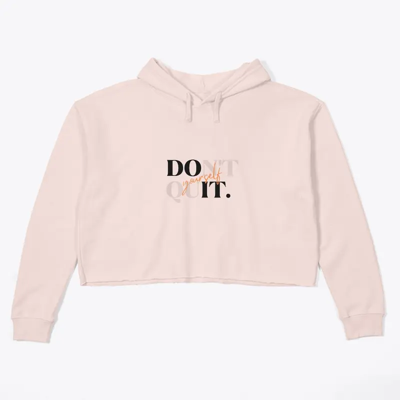 Women's Crop Hoodie 